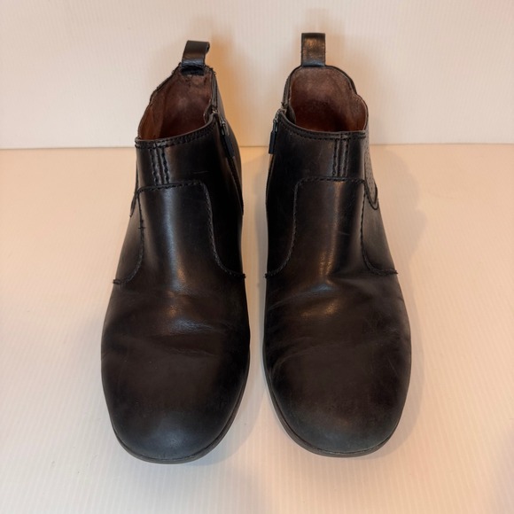 Dansko Lola Ankle Boots Size 10/EU 41 Bootie Leater Moto Biker Leather Round Toe - Picture 5 of 12